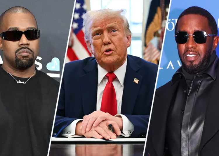 Kanye West Urges President Trump to Free Jailed Music Mogul Diddy