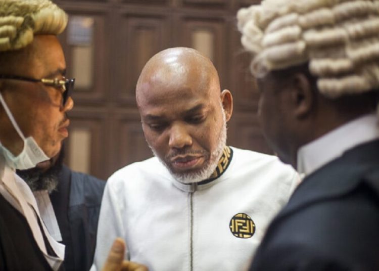 Nnamdi Kanu Accuses Judge of Bias, Links Trial to Corruption Cases Involving Her Family