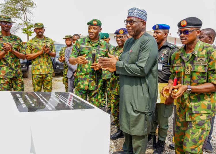 Kwara Governor Boosts Army Operations with Vehicles, Motorcycles, and New Facilities