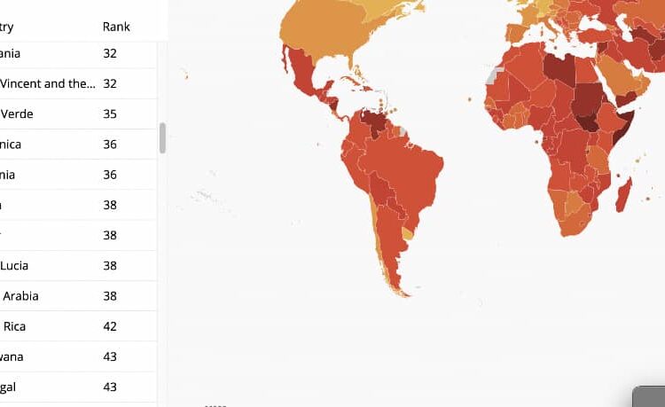 Nigeria Ranked 36th Most Corrupt Country in 2024 by Transparency International