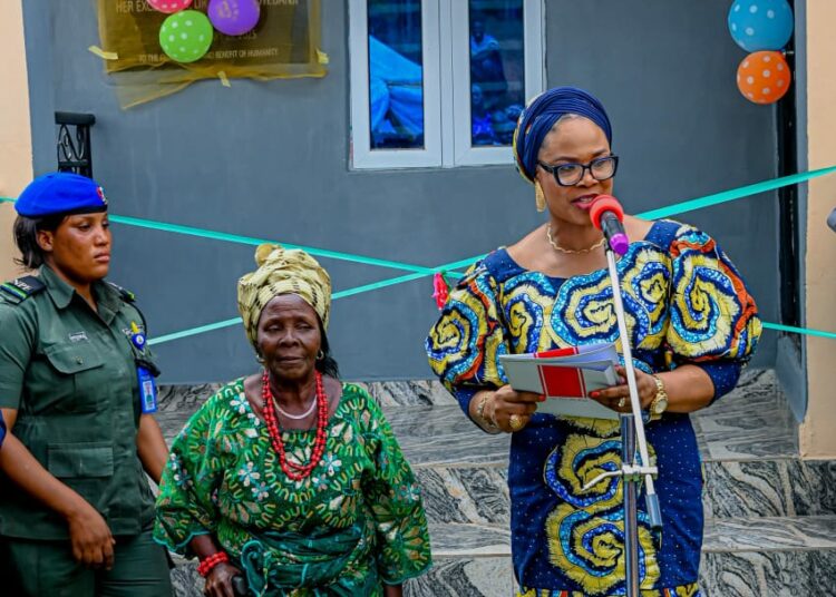 Ekiti Governor Gifts Widow New Home