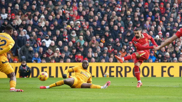 Liverpool Edge Wolves 2-1 to Restore Seven-Point Lead at EPL Summit 